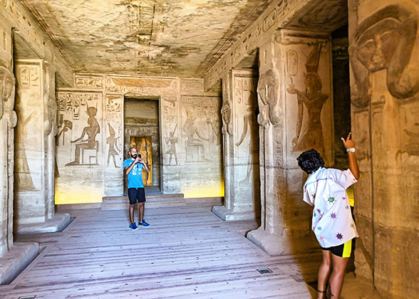 The Abu Simbel Temple