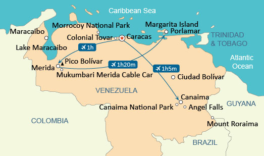 Venezuela Map