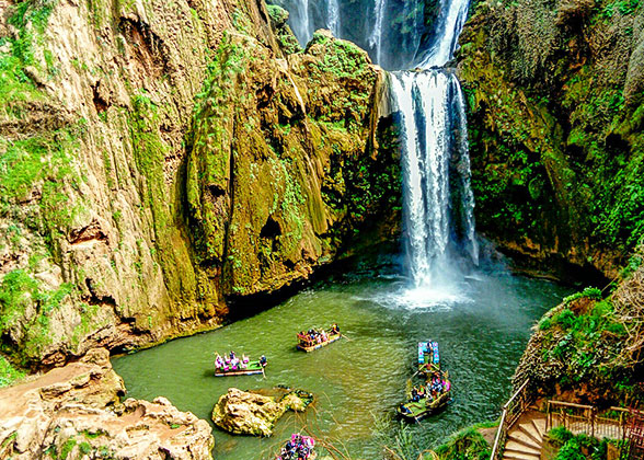 Waterfall of Ourika Valley, Marrakech