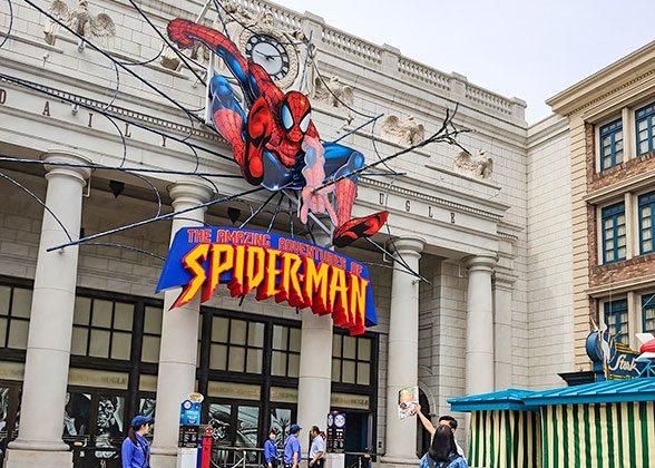 Spiderman the Ride, Universal Studios Japan