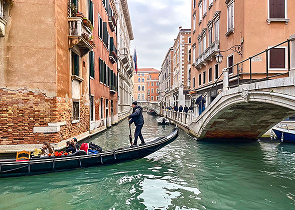 Gondola Ride in Venice