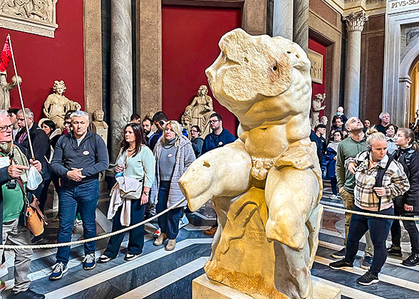 Belvedere Torso in Vatican Museums