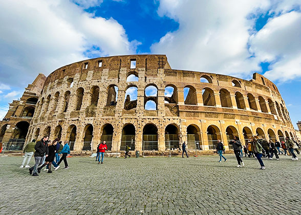 The Colosseum in Rome