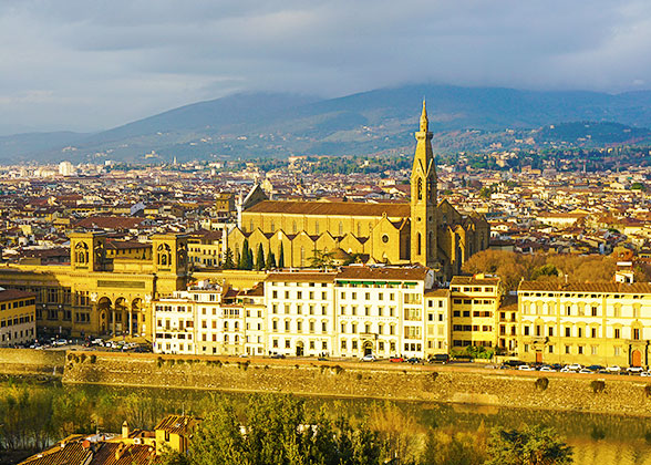 City View Seen from Michelangelo Square