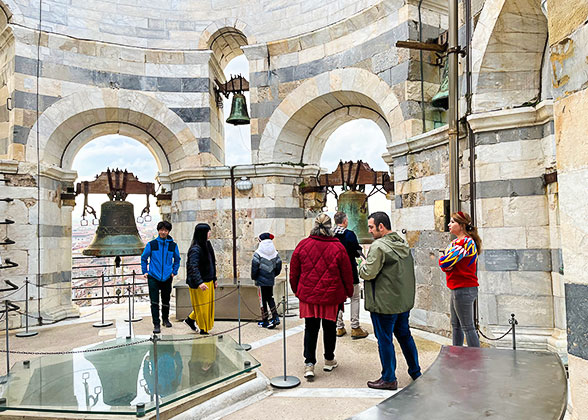 Ascend to Top of the Leaning Tower