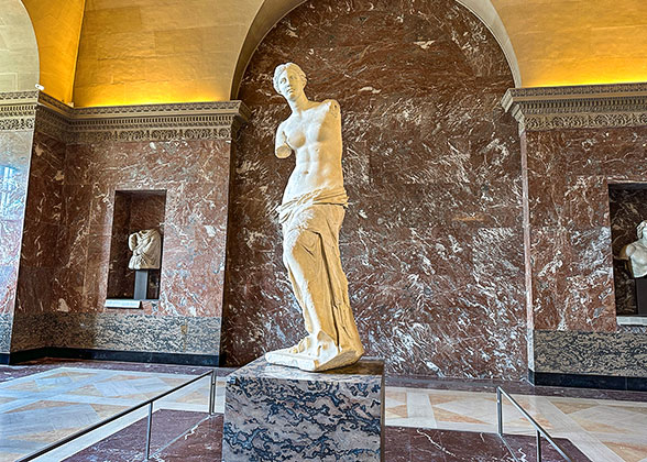 The Venus de Milo at the Museum
