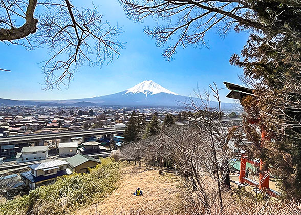 Mt. Fuji View from Arakurayama Sengen Park