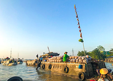 Cai Rang Floating Market