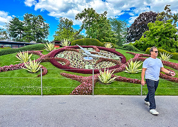 Geneva Flower Clock