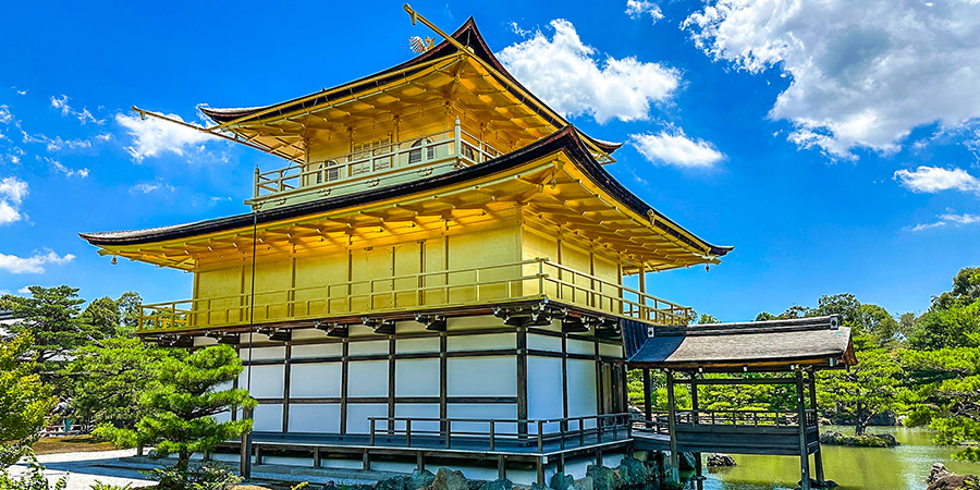 Close-up of the Golden Pavilion