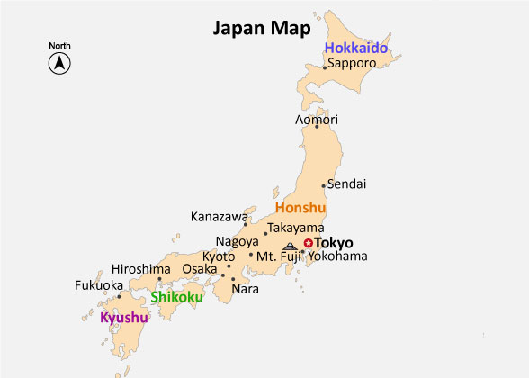 Japan Map