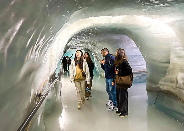 Jungfraujoch Ice Palace