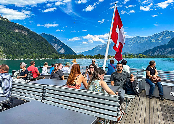 Lake Thun Boat Trip