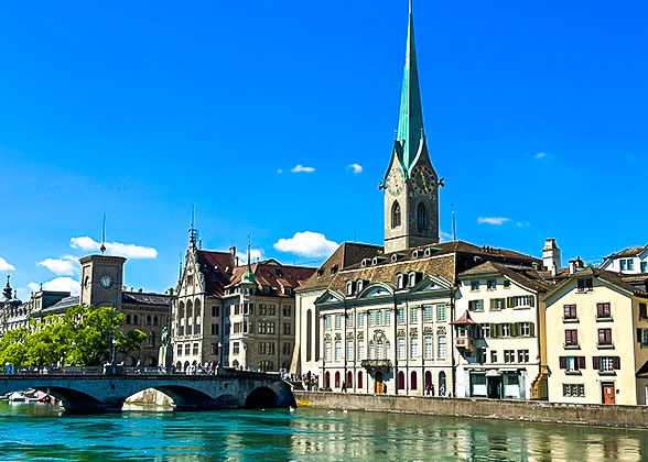 Limmat River, Zurich
