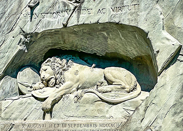 Lion Monument in Lucerne