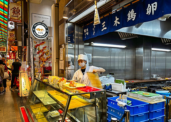 The popular Mikikeiran shop with food almost sold out