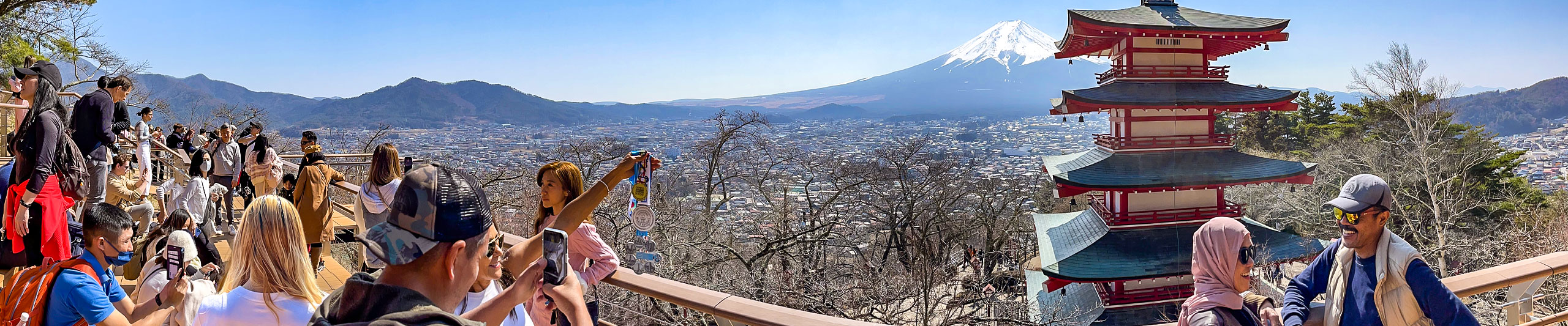 Banner with Mt. Fuji