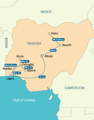 Nigeria Map