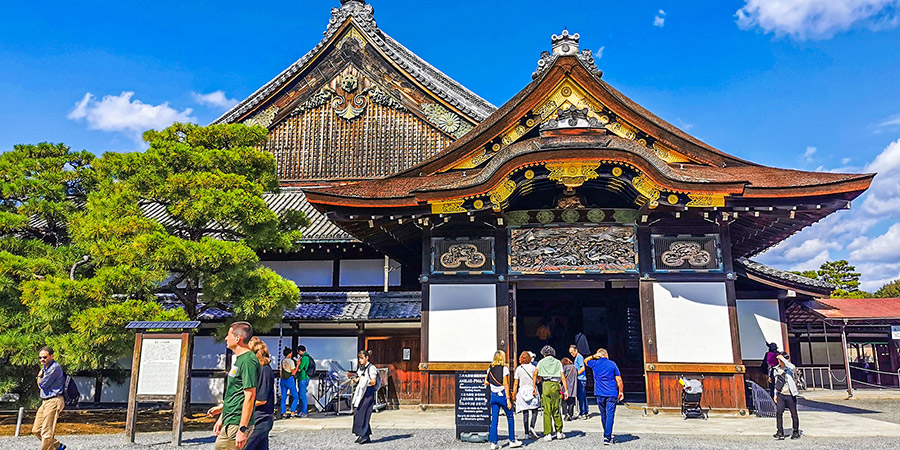 The first building of Ninomaru-goten Palace