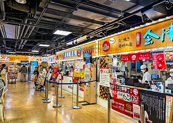 Snack Stores in Odaiba
