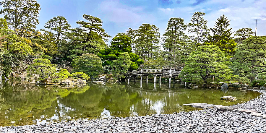 Oike-niwa garden before Kogosho