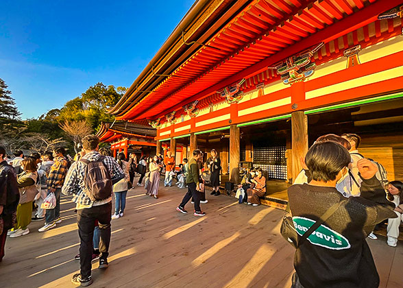 Okuno-in Hall in Kiyomizu-dera Temple