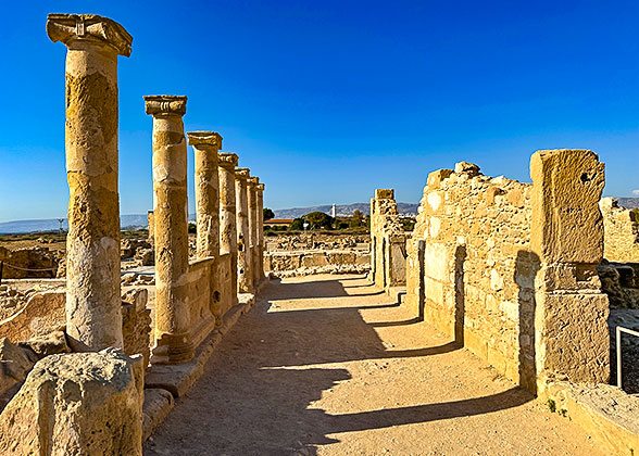 Paphos Archaeological Park, Cyprus