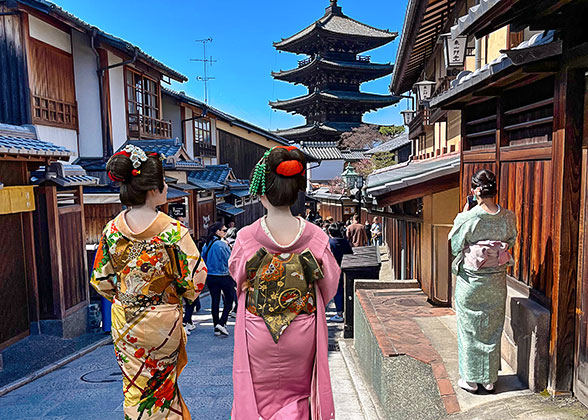 Visitor in Japan