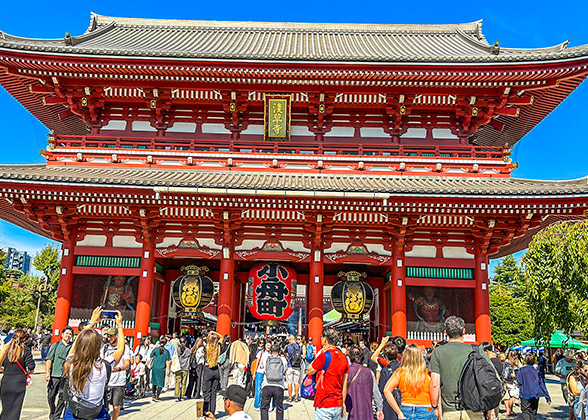 Hozomon Gate of Senso-ji Temple