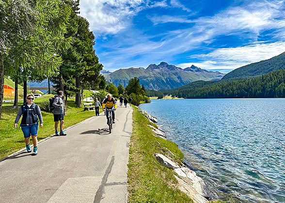 Alpine Town - St. Moritz