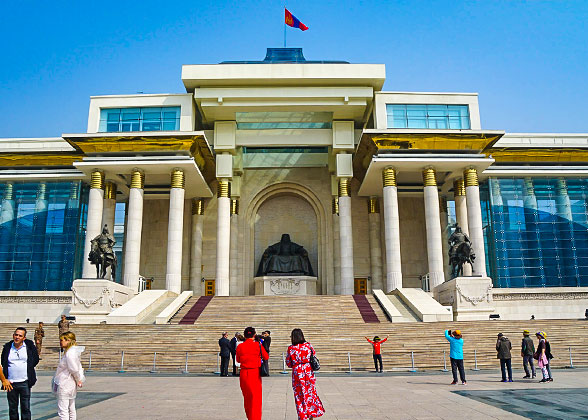 Sukhbaatar Square, Ulaanbaatar