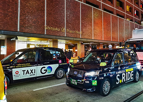Taxi in Tokyo
