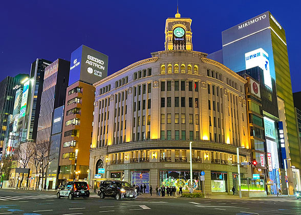 Tokyo Night View - Ginza