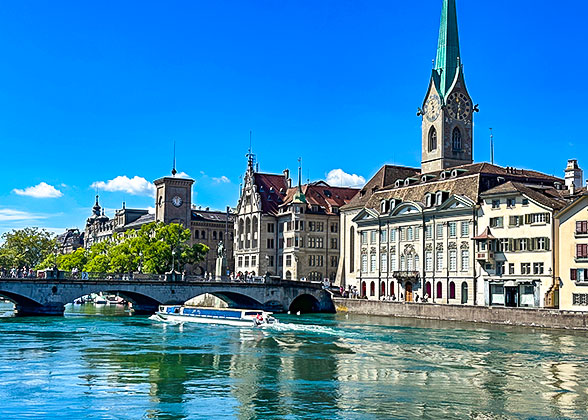 Zurich Limmat River