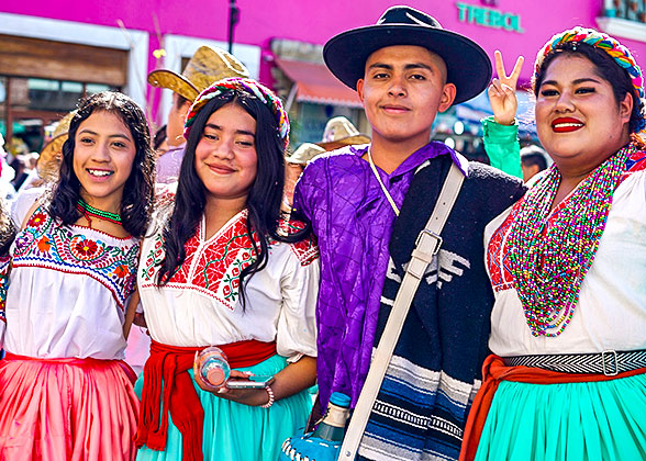Local Celebration in Oaxaca