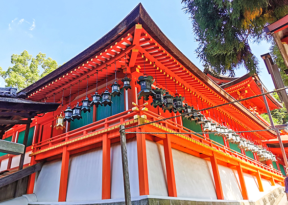 Hanging Lanterns in Kasuga Taisha Shrine