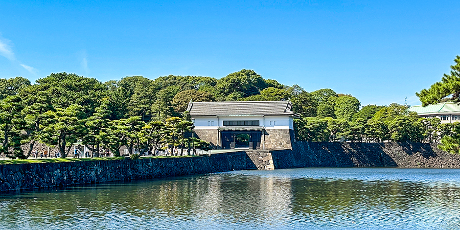 A Gate of Japanese Imperial Palace