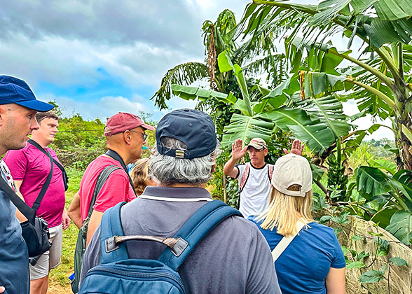 Visiting a Tobacco Farm, Vinales Valley
