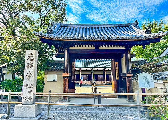 The East Gate of Gangoji Temple