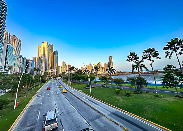 Street Scene of Panama City