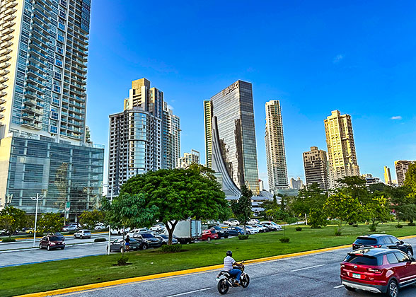 Street Scene of Panama City