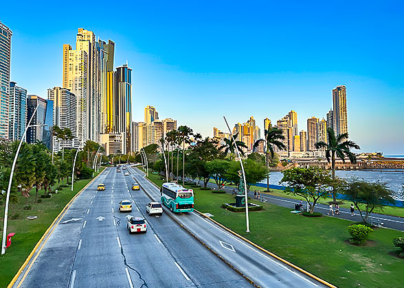 Street Scene of Panama City