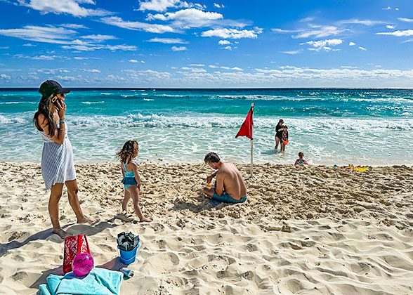 Enjoy Leisure Time at the Beach