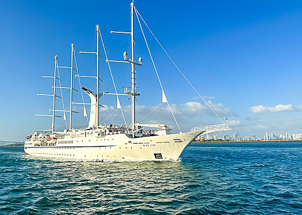 The Pacifac Ocean at Panama