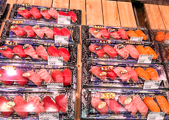 Varied Yummy Sushi