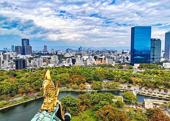 Cityscape of Osaka