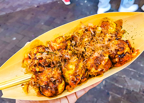 Delicious Octopus Meatball