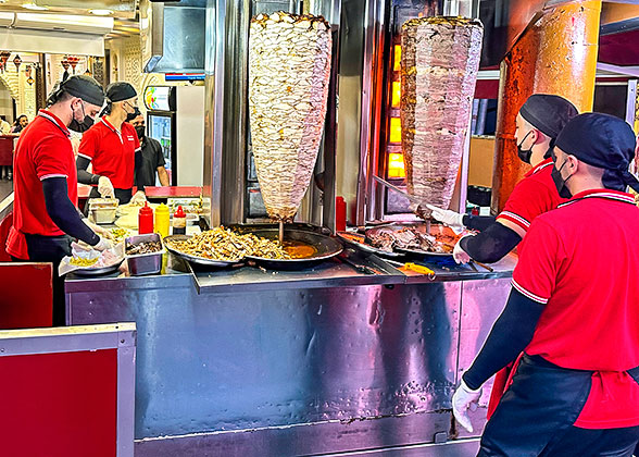 Local Restaurant at Kuala Lumpur