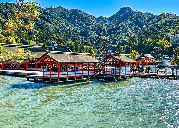 Buildings of Itsukushima Shrine