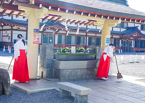 Internal Buildings of Gokoku Shrine